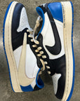 AIR JORDAN 1 LOW TRAVIS SCOTT FRAGMENT - SIZE 8 (WORN)