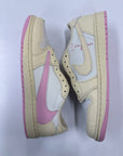 AIR JORDAN 1 LOW OG TRAVIS SCOTT SHY PINK - SIZE 8 (WORN) - SUPER CLEAN