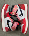 AIR JORDAN 1 HIGH ACROSS THE SPIDER VERSE - SIZE 10 (WORN)