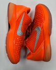 KOBE 6 PROTRO TOTAL ORANGE - SIZE 11.5 (WORN)