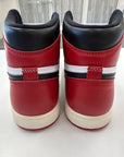 AIR JORDAN 1 HIGH OG BLACK TOE REIMAGINED - SIZE 11 (WORN) - SUPER CLEAN
