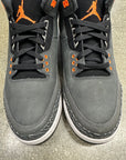 AIR JORDAN 3 FEAR - SIZE 12 (WORN) - SUPER CLEAN