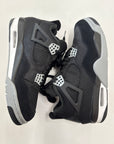 AIR JORDAN 4 BLACK CANVAS - SIZE 9.5 (WORN) - SUPER CLEAN