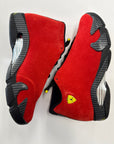 AIR JORDAN 14 FERRARI 2014 - SIZE 8 (WORN)