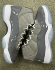 AIR JORDAN 11 COOL GREY 2021 - SIZE 9 (WORN)