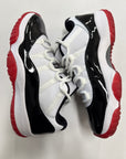 AIR JORDAN 11 LOW CONCORD BRED - SIZE 9.5 (WORN)