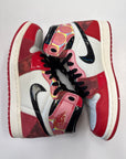AIR JORDAN 1 HIGH SPIDER MAN ACROSS THE SPIDER VERSE - SIZE 8 (WORN) - SUPER CLEAN