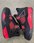 AIR JORDAN 4 RED THUNDER - SIZE 9 (WORN) - SUPER CLEAN