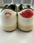 AIR JORDAN 1 LOW TRAVIS SCOTT OLIVE - SIZE 9.5 (WORN)