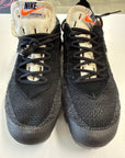 OFF WHITE AIR VAPORMAX BLACK - SIZE 11 (WORN)