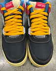 AIR JORDAN 4 UNION OFF NOIR - SIZE 8 (WORN) - SUPER CLEAN
