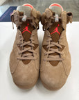 DS AIR JORDAN 6 KHAKI TRAVIS SCOTT - SIZE 13 (NO BOX)