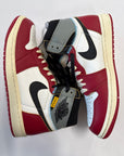 AIR JORDAN 1 HIGH UNION CHICAGO SHADOW - SIZE 7.5 (WORN)