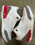 AIR JORDAN 3 RETRO HALL OF FAME - SIZE 11.5 (WORN)
