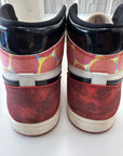 AIR JORDAN 1 HIGH OG SPIDER MAN ACROSS THE SPIDER VERSE - SIZE 13 (WORN)