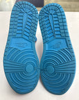 OFF WHITE AIR JORDAN 1 HIGH UNIVERSITY BLUE - SIZE 9.5 (WORN)
