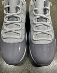 AIR JORDAN 11 LOW CEMENT GREY - SIZE 12 (WORN)