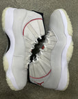 AIR JORDAN 11 PURE PLATINUM - SIZE 10.5 (WORN)