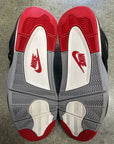AIR JORDAN 4 BRED REIMAGINED - SIZE 12 (WORN)