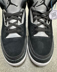 AIR JORDAN 3 TINKER BLACK - SIZE 15 (WORN)