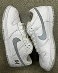 SB DUNK LOW OG SUPREME 94 WHITE - SIZE 10.5 (WORN)