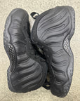 AIR FOAMPOSITE ONE BLACK ANTHRACITE 2020 - SIZE 8.5 (WORN)