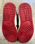 AIR JORDAN 1 HIGH UNION BLACK TOE - SIZE 8.5 (WORN) - SUPER CLEAN