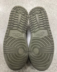 WMNS AIR JORDAN 1 LOW TRAVIS SCOTT OLIVE - SIZE W9 M7.5 (WORN) - SUPER CLEAN