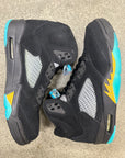 AIR JORDAN 5 AQUATONE - SIZE 10 (WORN)