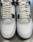AIR JORDAN 4 WHITE CEMENT 2025 - SIZE 12 (WORN) - SUPER CLEAN