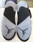 AIR JORDAN 5 OG BLACK METALLIC REIMAGINED - SIZE 13 (WORN) - SUPER CLEAN