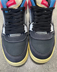 AIR JORDAN 4 UNION OFF NOIR - SIZE 8.5 (WORN)