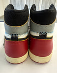 AIR JORDAN 1 HIGH UNION CHICAGO SHADOW - SIZE 12 (WORN)