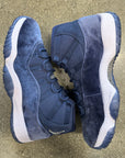 WMNS AIR JORDAN 11 MIDNIGHT NAVY - SIZE W11 M9.5 (WORN)