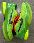 KOBE 6 PROTRO GRINCH - SIZE 7.5 (WORN)