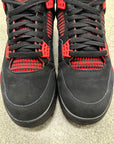 AIR JORDAN 4 RED THUNDER - SIZE 10 (WORN)