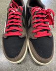 AIR JORDAN 1 LOW TRAVIS SCOTT MOCHA - SIZE 10.5 (WORN) - SUPER CLEAN