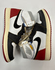 AIR JORDAN 1 HIGH UNION BLACK TOE - SIZE 8.5 (WORN)