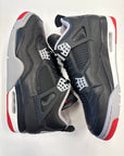 AIR JORDAN 4 BRED REIMAGINED - SIZE 11 (WORN) - SUPER CLEAN - SMALL PUNCTURE IN LID