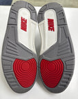 AIR JORDAN 3 BLACK CEMENT - SIZE 8 (WORN)