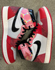 AIR JORDAN 1 HIGH SPIDERMAN ACROSS THE SPIDER VERSE - SIZE 8 (WORN) - SUPER CLEAN