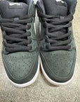 SB DUNK LOW BLACK GUM - SIZE 10 (WORN)
