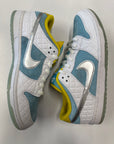 SB DUNK LOW FTC LAGOON PULSE - SIZE 11 (WORN)