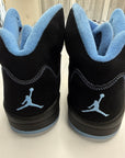 AIR JORDAN 5 BLACK UNIVERSITY BLUE 2026 - SIZE 13 (WORN)