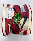 OFF WHITE AIR JORDAN 1 CHICAGO - SIZE 8 (WORN)
