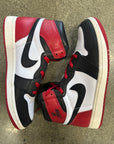 AIR JORDAN 1 BLACK TOE REIMAGINED - SIZE 9.5 (WORN)
