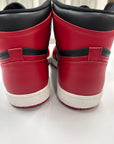 AIR JORDAN 1 HIGH 85 VARSITY RED - SIZE 10 (WORN)