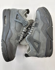 AIR JORDAN 4 WET CEMENT - SIZE 9.5 (WORN) - NO SIZE LABEL ON THE BOX