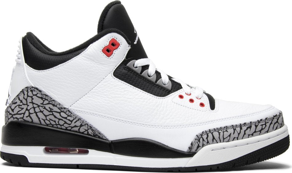 AIR JORDAN 3 RETRO INFRRD 【DEAD STOCK】 Size 10 - Air Jordan 3 Retro Infrared 23 Red Black Gray