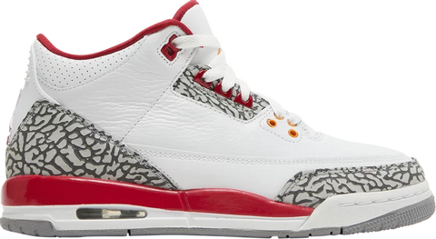 Air Jordan 3 Retro GS "CARDINAL RED"